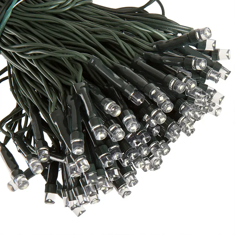 Alt View 18. Nature Spring - 72-Foot Solar Powered LED String Lights - Green.