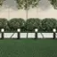 Alt View 13. Nature Spring - Solar Path Bollard Lights Set of 6 - Black.