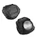 Alt View 16. Nature Spring - 4-Pack LED Solar Rock Lights - Black.
