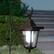Alt View 15. Nature Spring - Hanging Solar Coach Lights Set of 2 - Black.