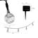 Alt View 12. Nature Spring - 22-Foot Outdoor Solar String Lights - Cool White.