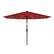 Alt View 15. Nature Spring - 10-Foot Offset Patio Umbrella with Vertical Tilt - Crimson Red.