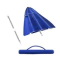 Alt View 14. Nature Spring - Beach Umbrella with UV Protection - Brilliant Blue.