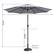 Alt View 12. Nature Spring - 9-Foot Patio Umbrella - Gray.