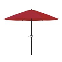 Nature Spring - 9-Foot Patio Umbrella - Red - Alt_View_Zoom_11
