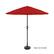 Alt View 14. Nature Spring - 9-Foot Patio Umbrella - Red.