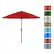 Alt View 15. Nature Spring - 9-Foot Patio Umbrella - Red.