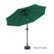 Alt View Zoom 14. Nature Spring - 10-Foot Patio Half Umbrella with Auto Tilt - Hunter Green.