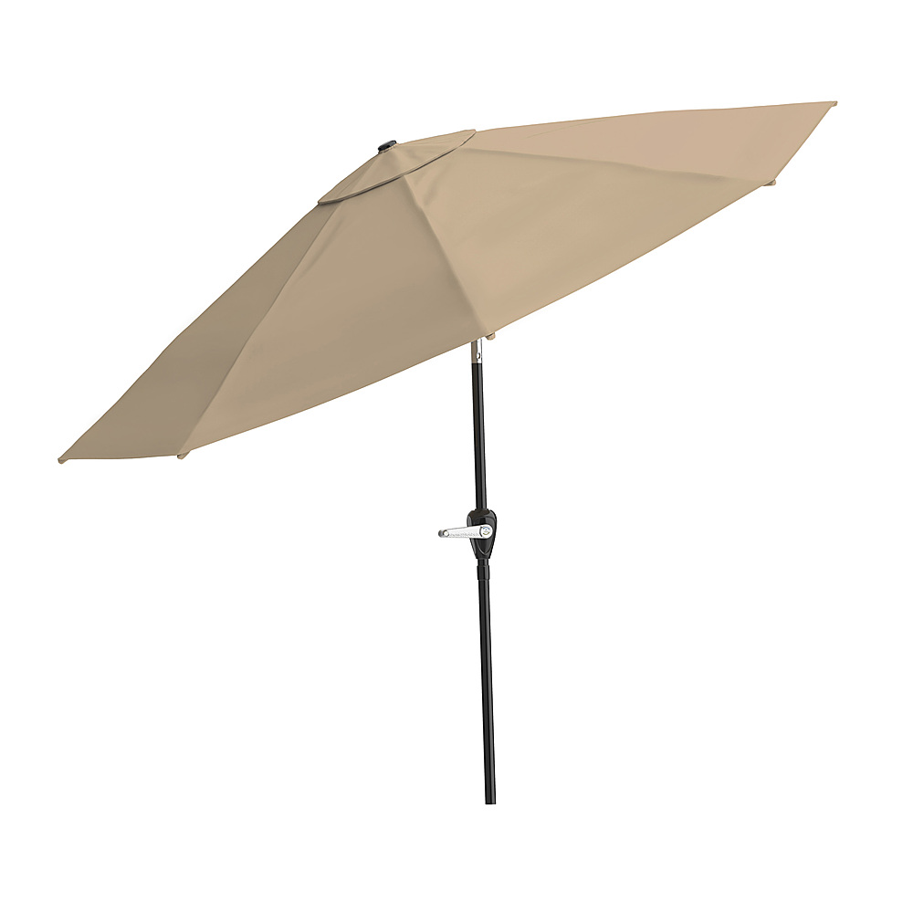 Nature Spring - 10-Foot Patio Umbrella with Auto Tilt - Sand
