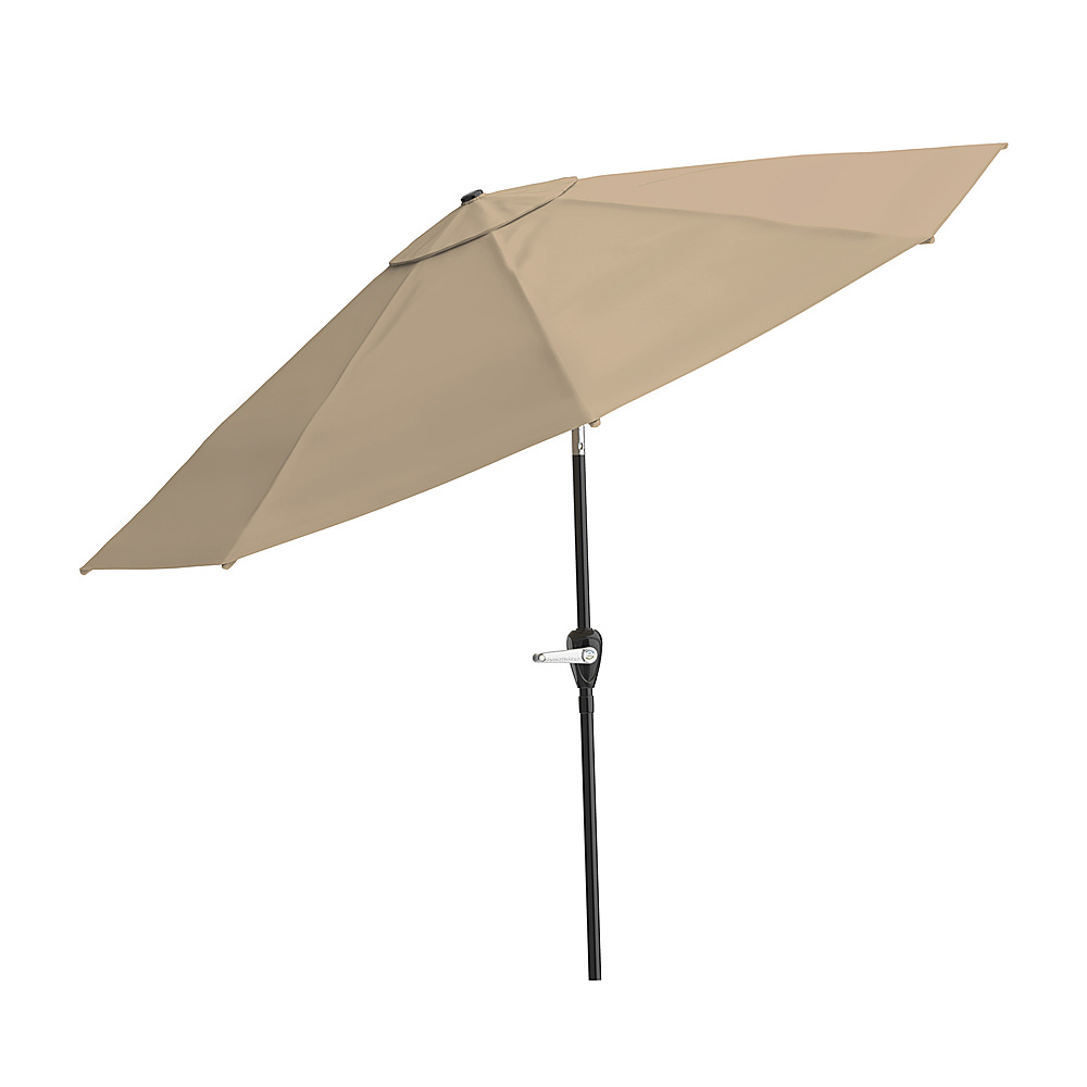 Nature Spring 10-Foot Patio Umbrella with Auto Tilt Sand 408086IDT ...