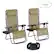 Alt View 11. Hastings Home - Hastings Home Zero Gravity Chairs, Set of 2, Beige - Beige.