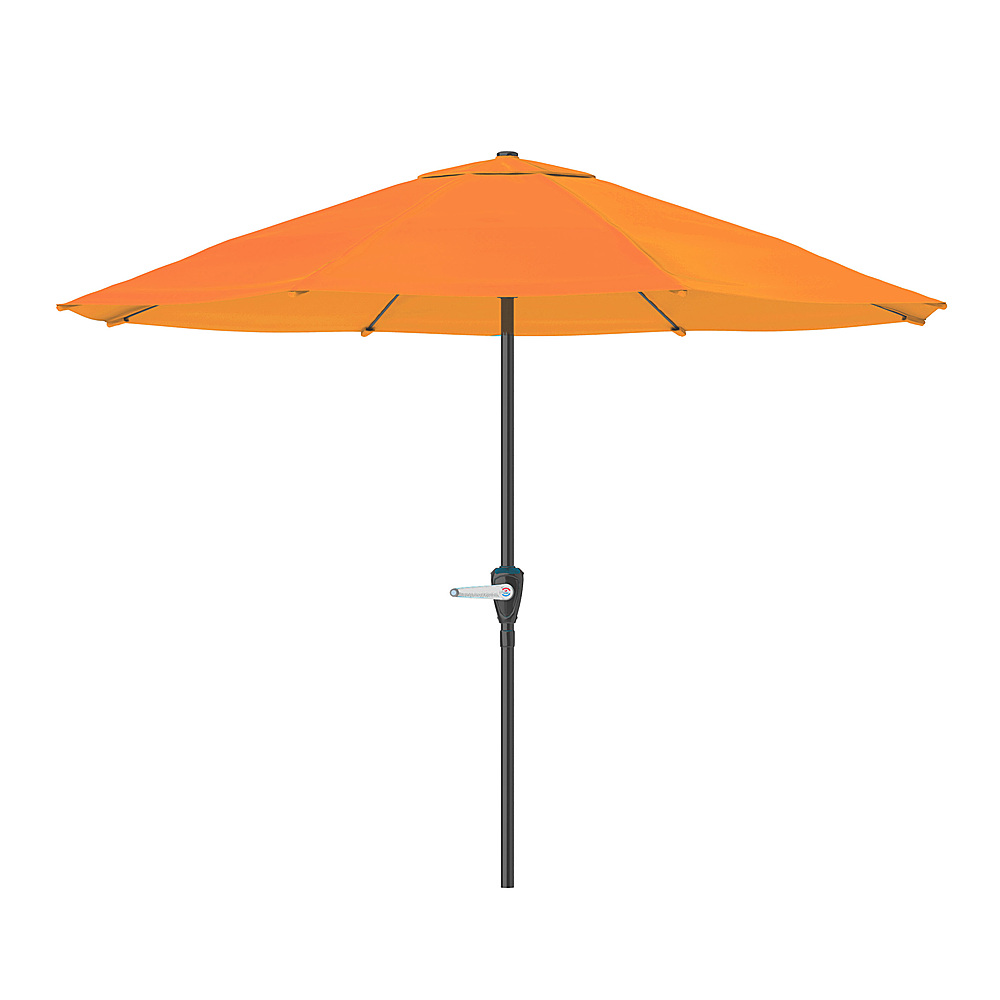 Nature Spring - 9-Foot Easy Crank Patio Umbrella - Terracotta