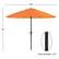 Alt View 12. Nature Spring - 9-Foot Easy Crank Patio Umbrella - Terracotta.