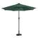 Alt View 11. Nature Spring - 9-Foot Solar LED Lighted Patio Umbrella - Forest Green.