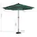 Alt View 12. Nature Spring - 9-Foot Solar LED Lighted Patio Umbrella - Forest Green.