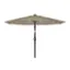 Alt View 15. Nature Spring - 10-Foot Solar LED Lighted Patio Umbrella - Sand.
