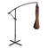 Alt View 17. Nature Spring - 10-FT Cantilever Patio Umbrella with Tilt - Brown.
