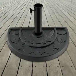 Nature Spring - Semi-Circle Umbrella Holder - Black