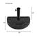 Alt View 12. Nature Spring - Semi-Circle Umbrella Holder - Black.