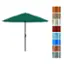 Alt View 15. Nature Spring - 9-Foot Patio Umbrella with Easy Crank - Hunter Green.