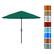 Alt View 15. Nature Spring - 9-Foot Patio Umbrella with Easy Crank - Hunter Green.