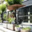 Alt View 15. Nature Spring - 9-Foot Patio Half Umbrella - Brown.