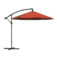 Nature Spring - 10-Foot Cantilever Hanging Offset Patio Umbrella with Easy Crank - Orange - Alt_View_Zoom_11