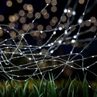 Nature Spring - 38-Foot Outdoor Solar String Fairy Lights - Cool White - Alt_View_Zoom_11