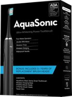 AquaSonic - UltraSonic ToothBrush Ultimate Bundle - Black - Angle_Zoom