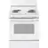 Front. GE - 5.0 Cu. Ft. Freestanding Electric Range - White.