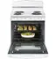 Alt View 15. GE - 5.0 Cu. Ft. Freestanding Electric Range - White.