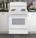 Alt View 22. GE - 5.0 Cu. Ft. Freestanding Electric Range - White.