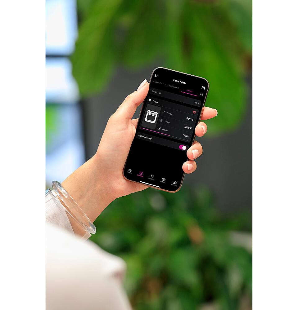 Alt View 33. Café - 5.6 Cu. Ft. Slide-In Gas Convection Range, Customizable - Stainless Steel.