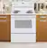 Angle. GE - 5.0 Cu. Ft. Freestanding Electric Range - White.