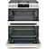 Angle. Café - 6.7 Cu. Ft. Slide-In Double Oven Gas True Convection Range with Built-In WiFi, Customizable - Matte White.
