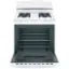 Alt View 11. GE - 4.8 Cu. Ft. Freestanding Gas Range - White.