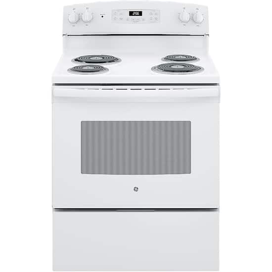 GE 5.0 Cu. Ft. Self Cleaning Freestanding Electric Range White