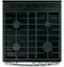 Alt View 2. GE - 2.9 Cu. Ft. Freestanding Gas Range - Stainless Steel.
