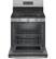 Alt View 11. GE - 5.0 Cu. Ft. Freestanding Gas Range with Self-cleaning and Power Boil Burner - Stainless Steel.