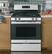 Alt View 20. GE - 5.0 Cu. Ft. Self-Cleaning Freestanding Gas Range - Stainless Steel.