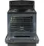 Alt View 15. GE - 5.0 Cu. Ft. Freestanding Electric Range - Black.