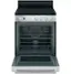 Angle. GE - 2.9 Cu. Ft. Freestanding Electric Range - Stainless Steel.