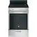Front. GE - 2.9 Cu. Ft. Freestanding Electric Range - Stainless Steel.