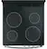 Alt View 2. GE - 2.9 Cu. Ft. Freestanding Electric Range - Stainless Steel.