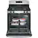 Alt View 12. GE - 5.0 Cu. Ft. Self-Cleaning Freestanding Gas Range - Stainless Steel.