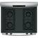 Alt View 17. GE - 5.0 Cu. Ft. Self-Cleaning Freestanding Gas Range - Stainless Steel.