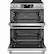 Alt View 2. Café - 6.7 Cu. Ft. Slide-In Double Oven Electric True Convection Range with Built-In Wi-Fi, Customizable - Stainless steel.