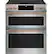 Alt View 40. Café - 6.7 Cu. Ft. Slide-In Double Oven Electric True Convection Range with Built-In Wi-Fi, Customizable - Stainless steel.