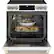 Alt View 13. Café - 5.7 Cu. Ft. Slide-In Electric Convection Range - Matte White.