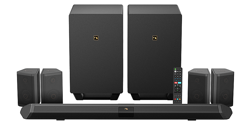 Til Ni farligt Lager Nakamichi Shockwafe 9.2.4Ch 1300W Soundbar System with Dual 10” Wireless  Subwoofers, Dolby Atmos, eARC and SSE MAX Black SHOCKWAFE ULTRA 9.2 SSE MAX  - Best Buy